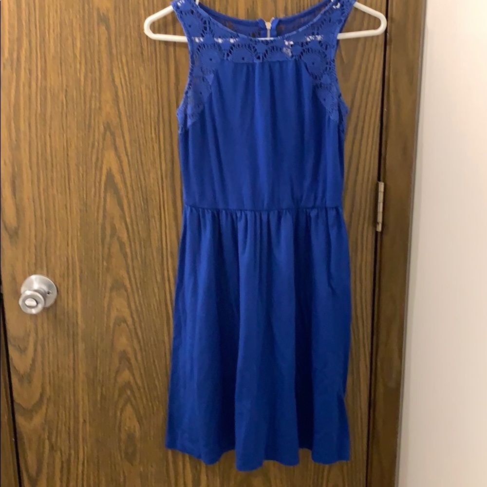 Blue tanktop dress